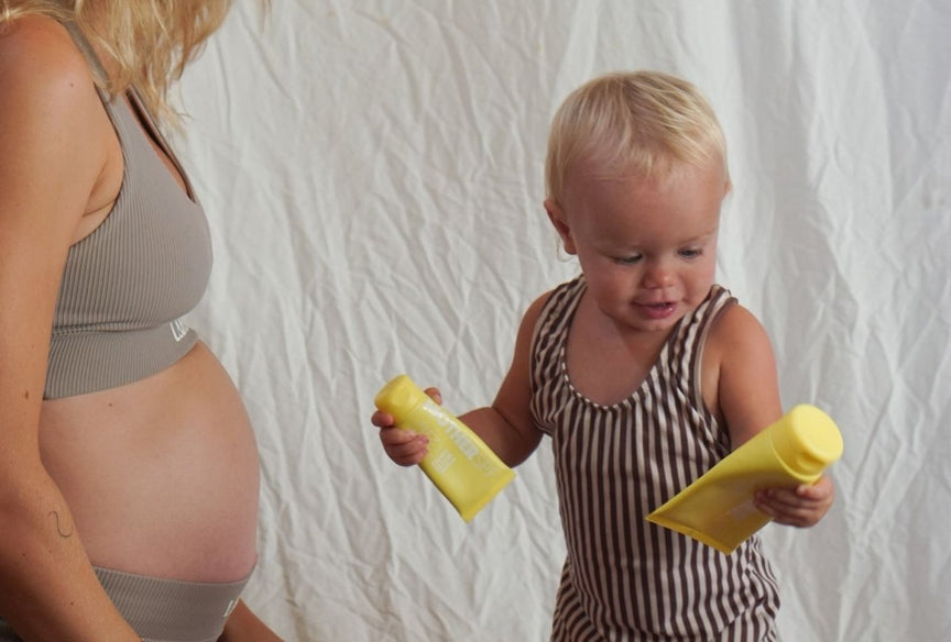 Understanding SPF Safety in Pregnancy and Childhood: Why We Formulated Our Face & Body SPF 50 Differently