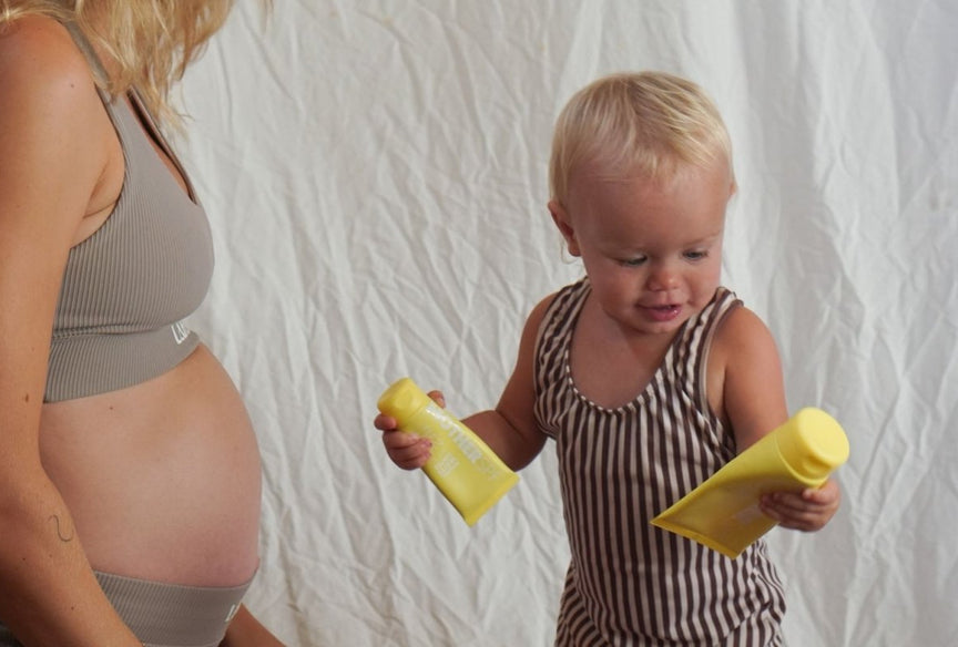 Understanding SPF Safety in Pregnancy and Childhood: Why We Formulated Our Face & Body SPF 50 Differently